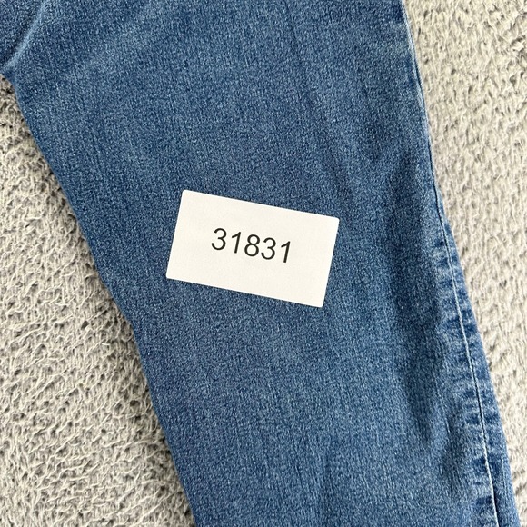 Stitches & Rivets Jeans Mens 34x30 Blue Medium Wash Cotton Stretch Straight Fit - Picture 10 of 10